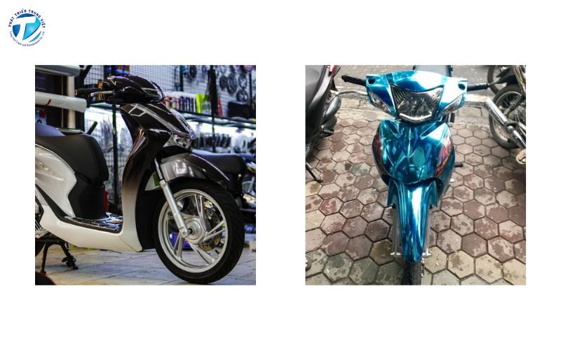Decal dán xe thông thường